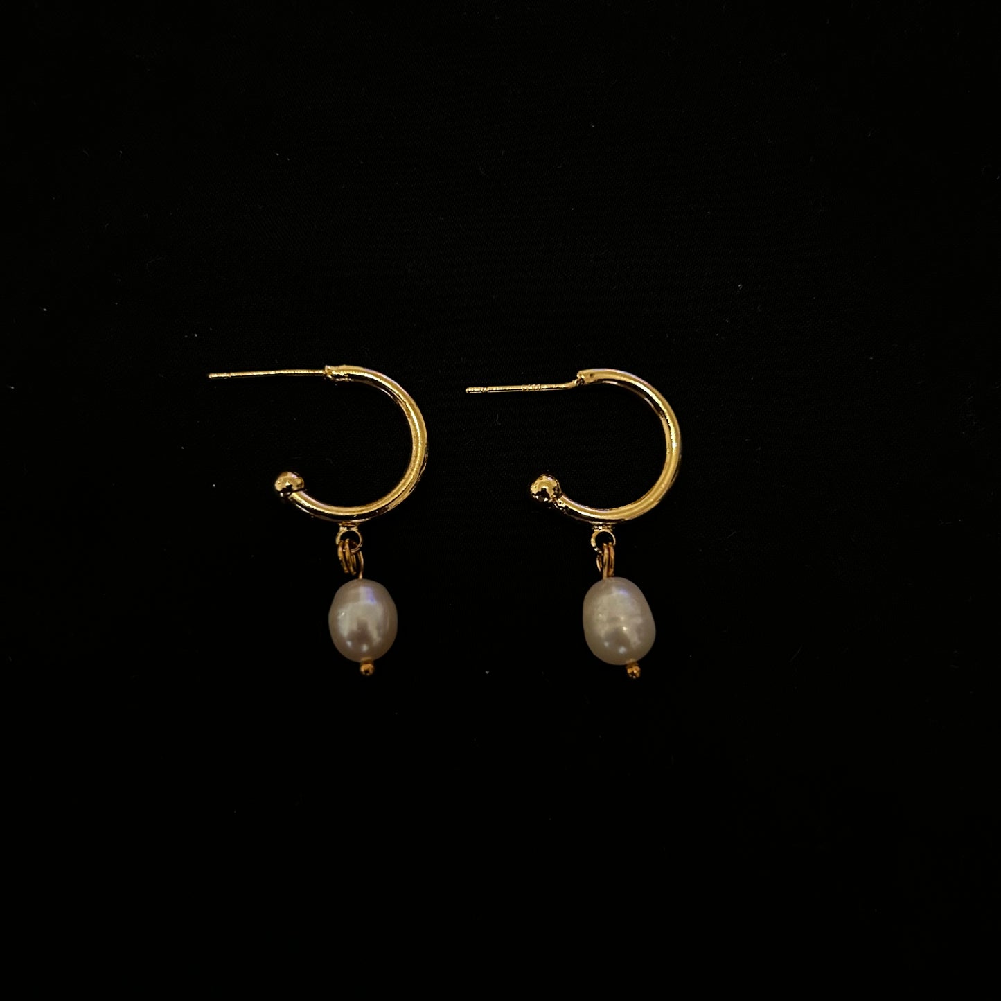 Pearl Ohrringe (gold)