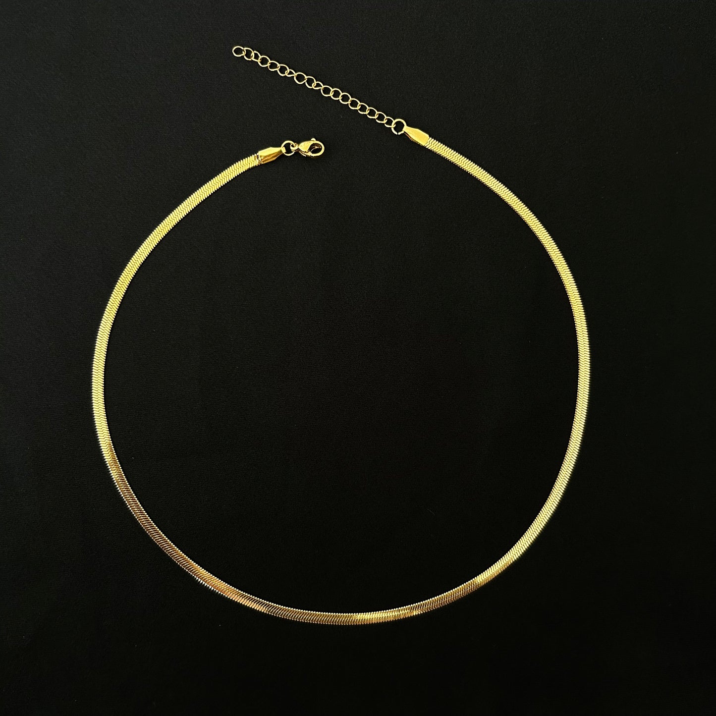 Sleek Halsektte (gold)