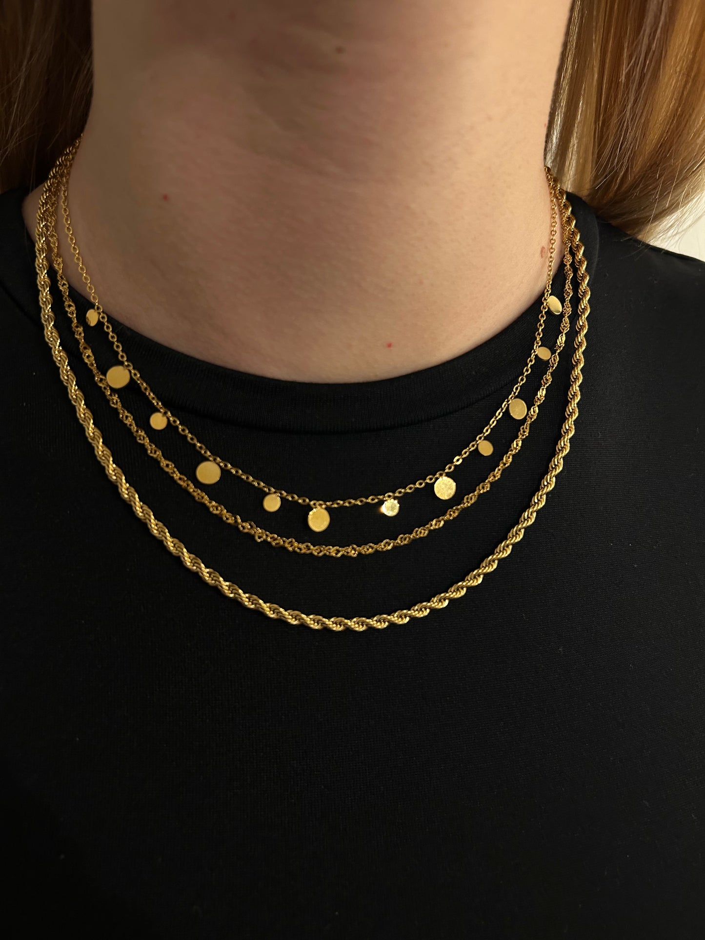 Sparkling Halskette (gold)