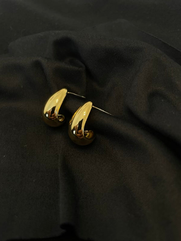 Waterdrop Earrings (gold) Micans Jewelry